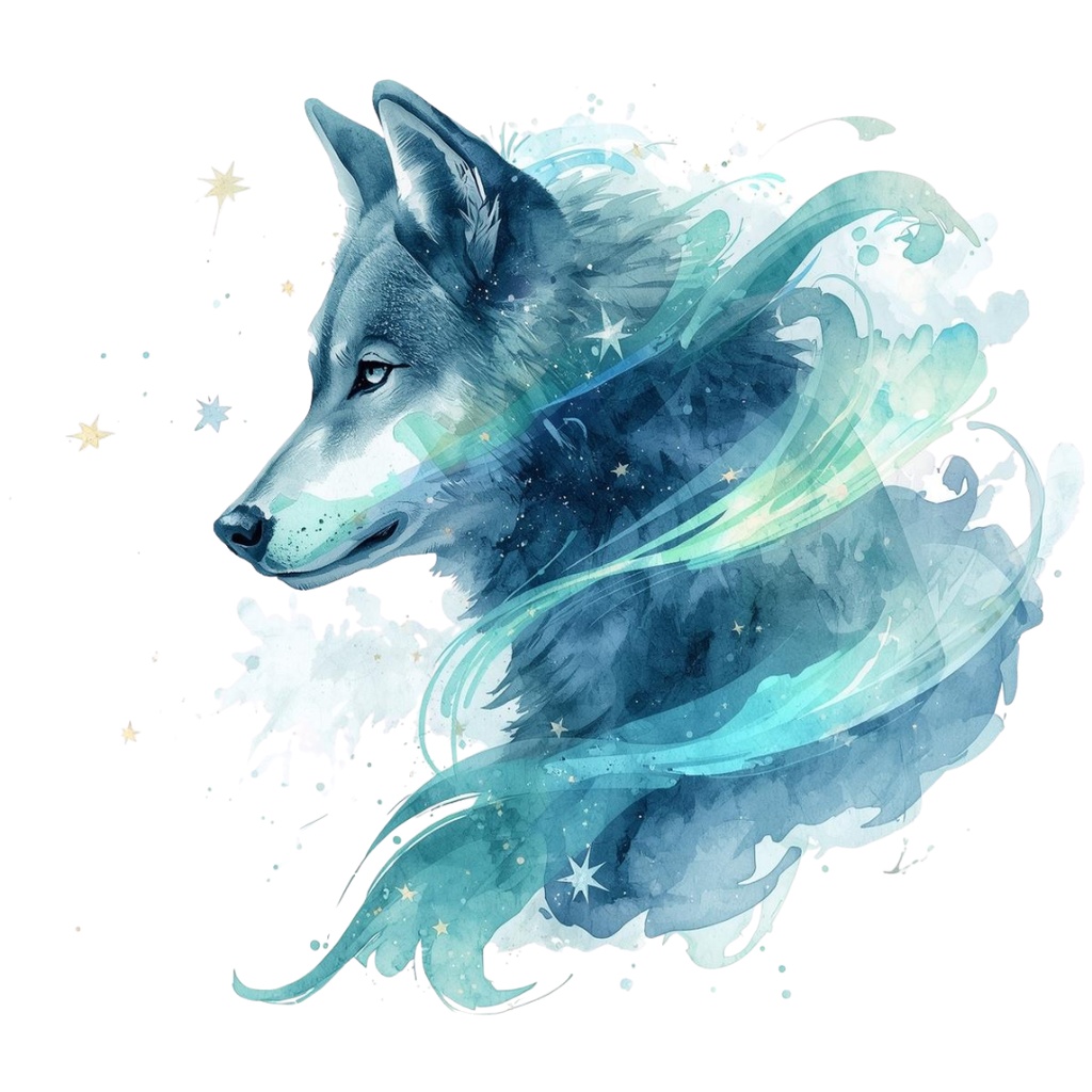 色んな表情のオオカミのクリップアートセット(全30種類)|PNG透過素材