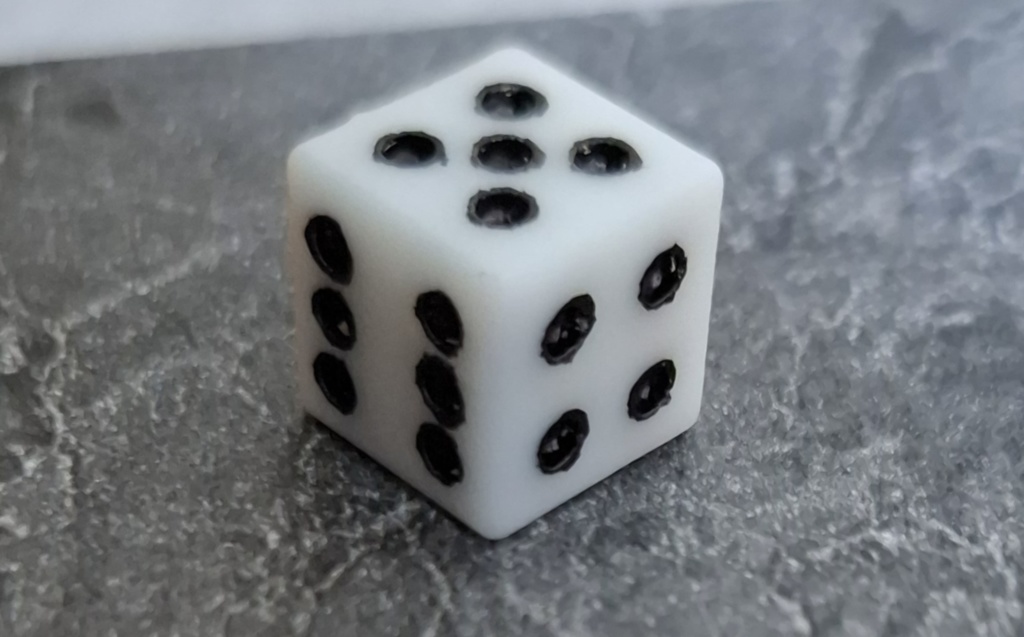 サイコロ 3Dプリンター用データ 【STL】 その他データも対応します