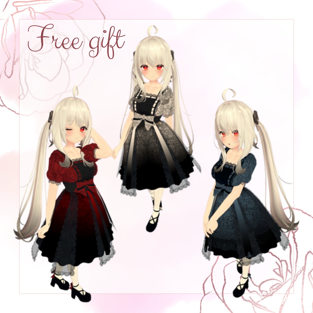 リボンレースワンピース【舞夜対応】