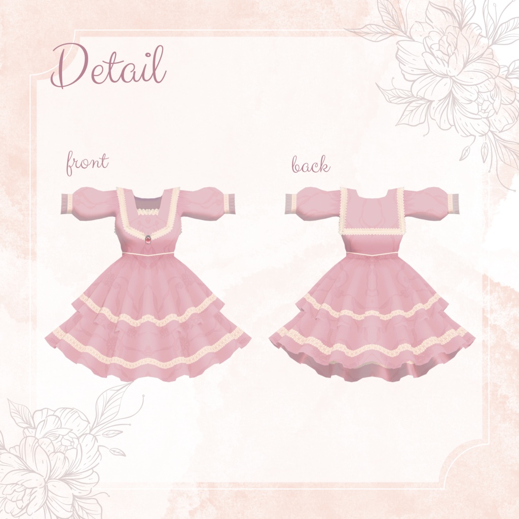 セーラー風ワンピース【萌対応】