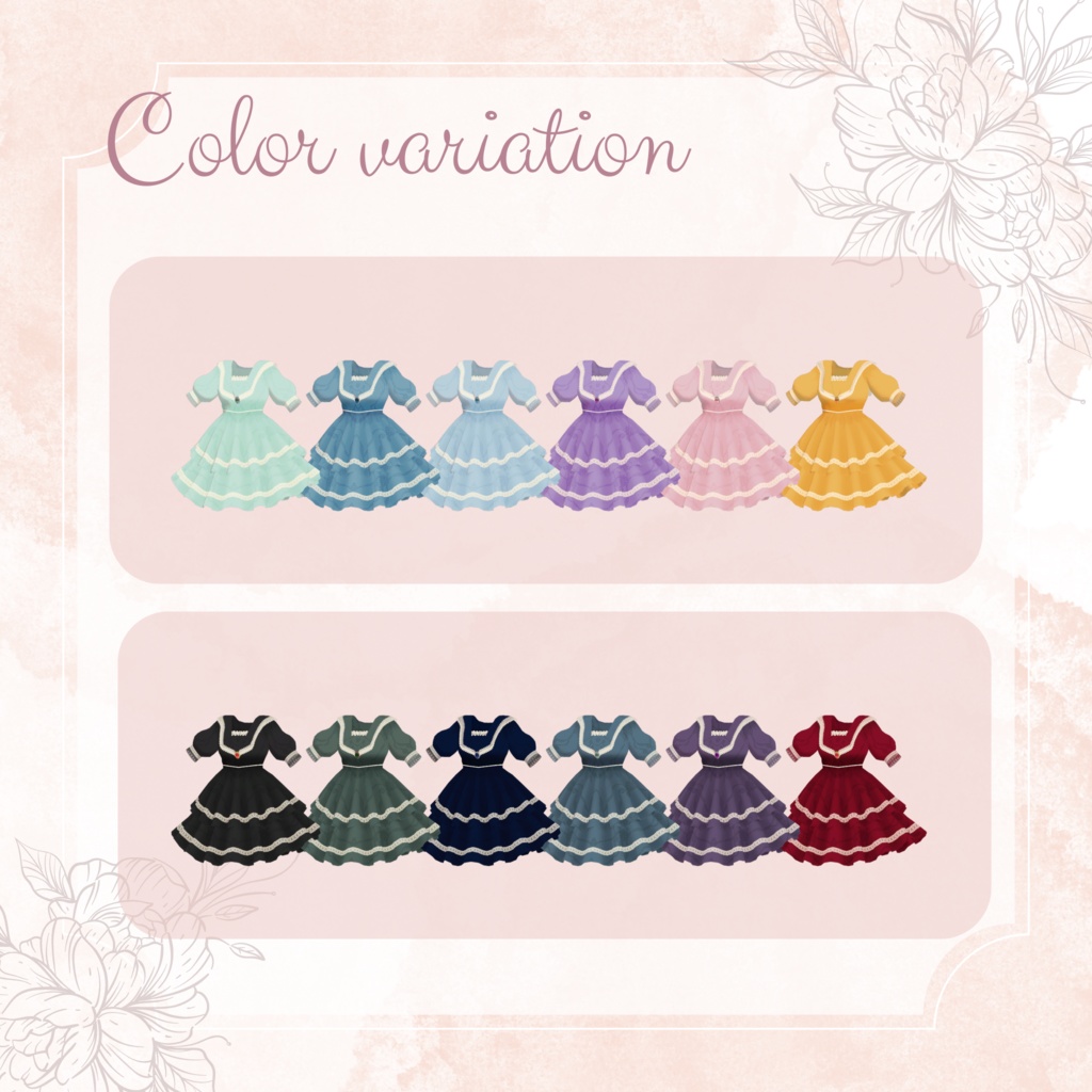 セーラー風ワンピース【萌対応】