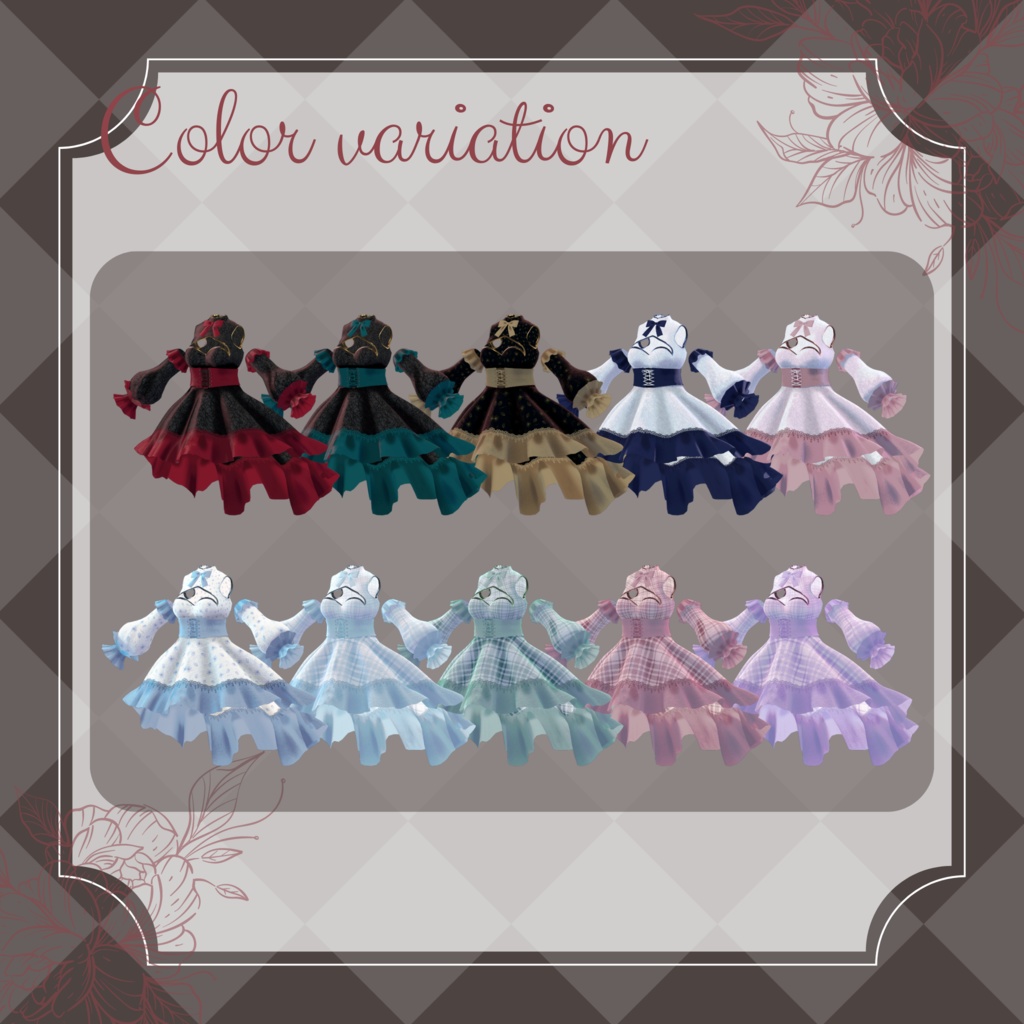 【舞夜対応】コルセット付スイートハートネックフィッシュテールドレス