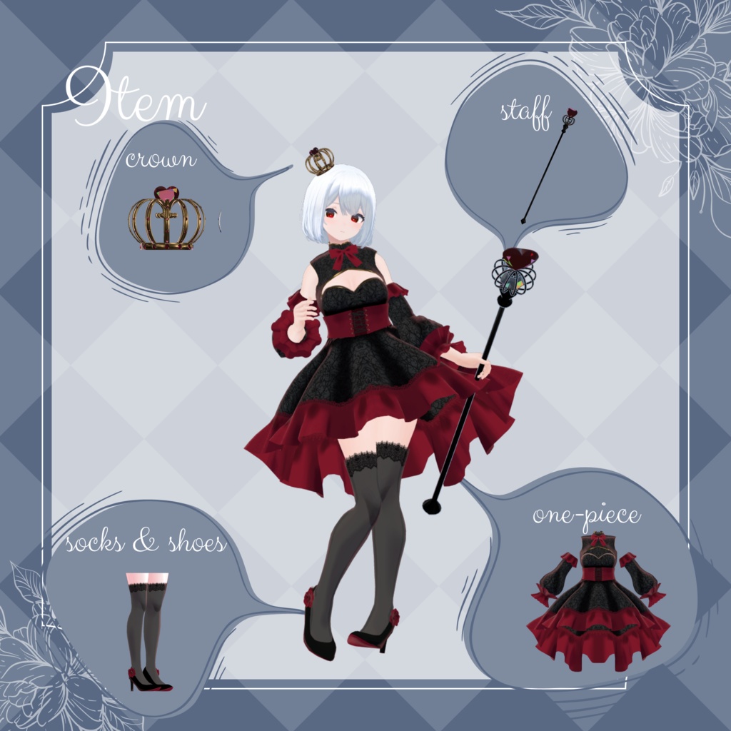 【狐雨対応】コルセット付スイートハートネックフィッシュテールドレス