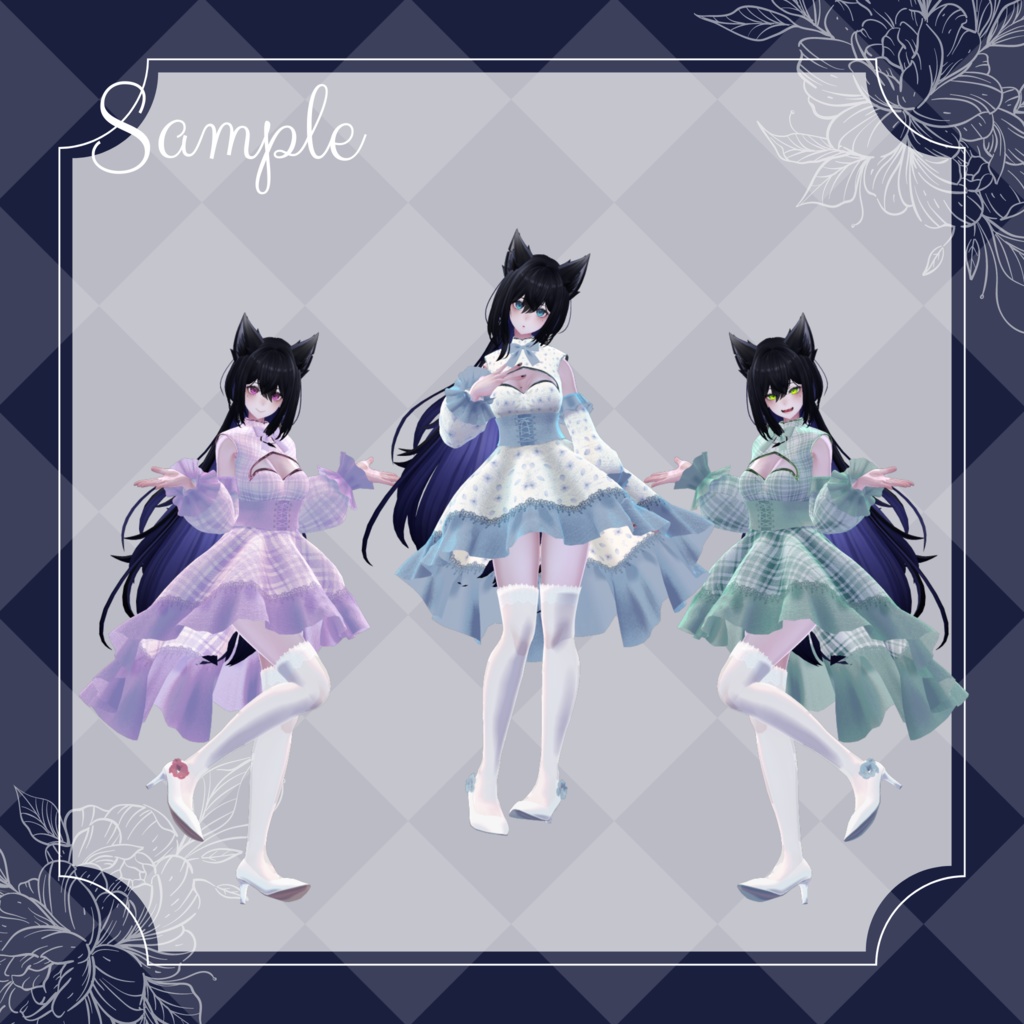 【ラシューシャ対応】コルセット付スイートハートネックフィッシュテールドレス