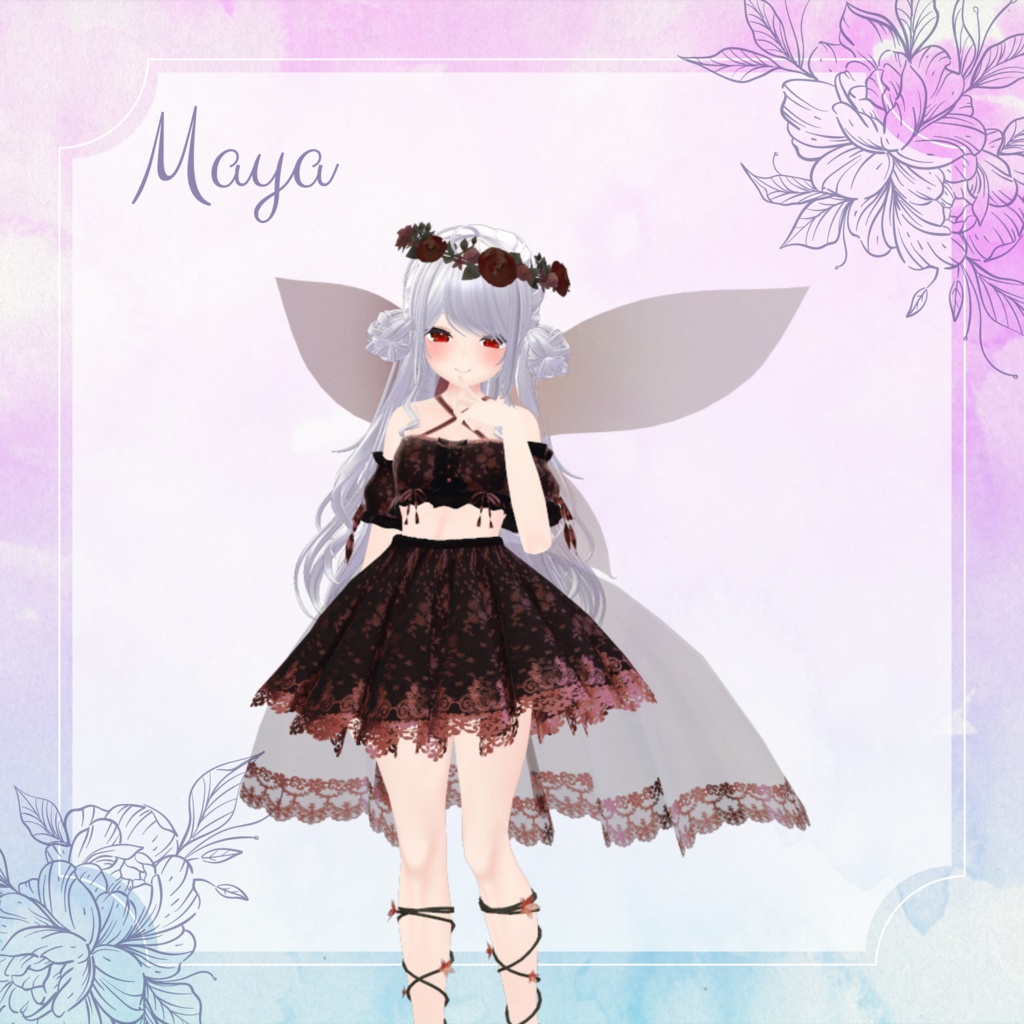 フェアリーセパレートドレス【8アバター対応】