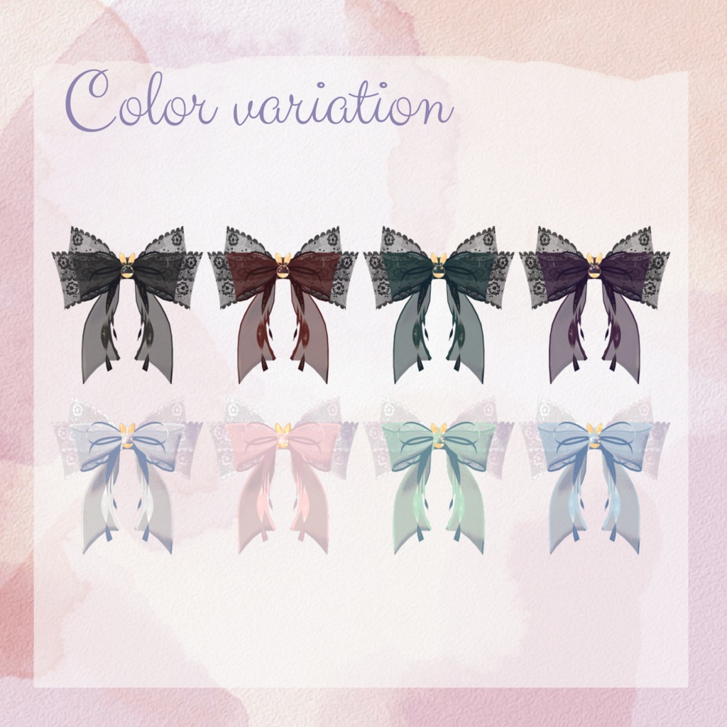 【フォロワー500人記念】レースリボン