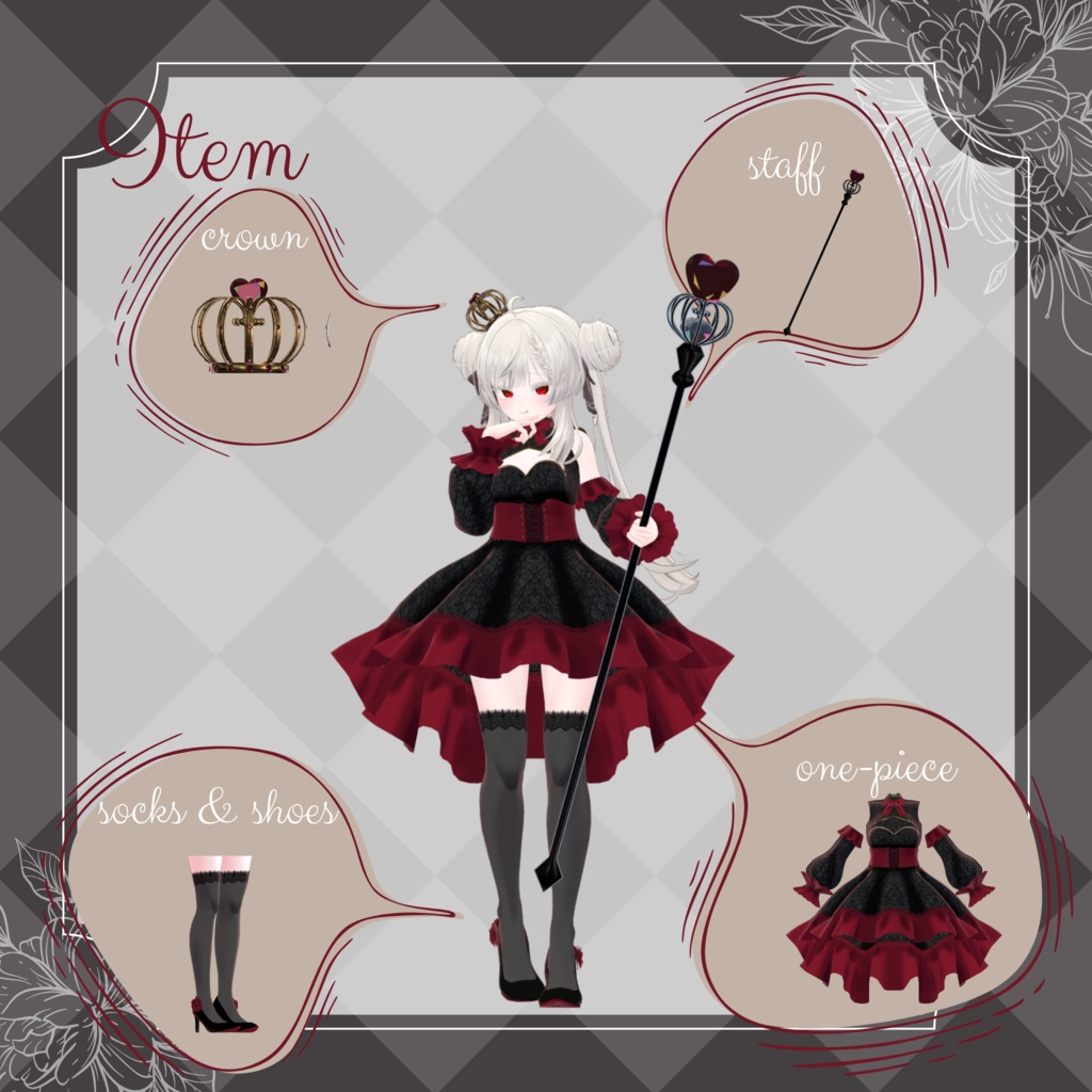 【マヌカ対応】コルセット付スイートハートネックフィッシュテールドレス