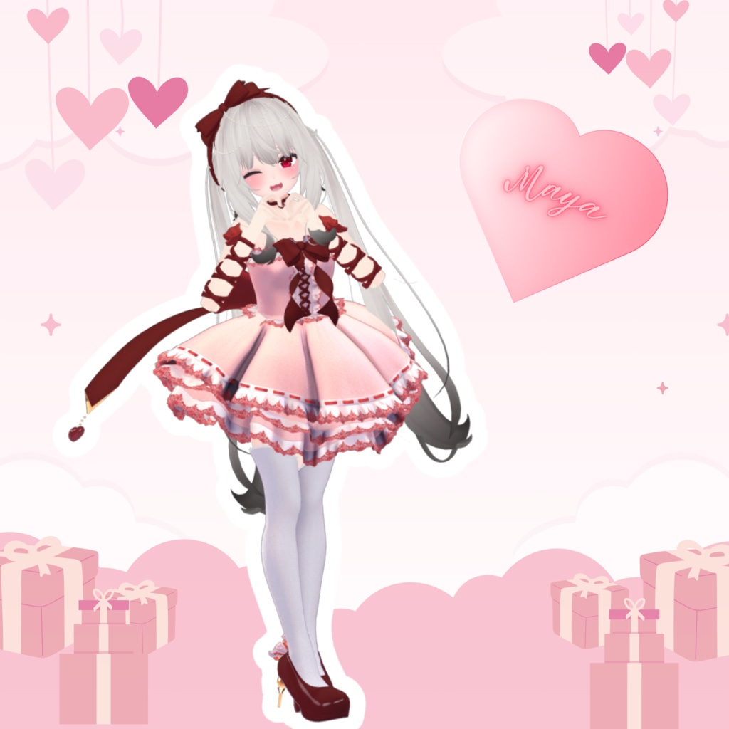 sweetheart's chocolate treat【6アバター対応】