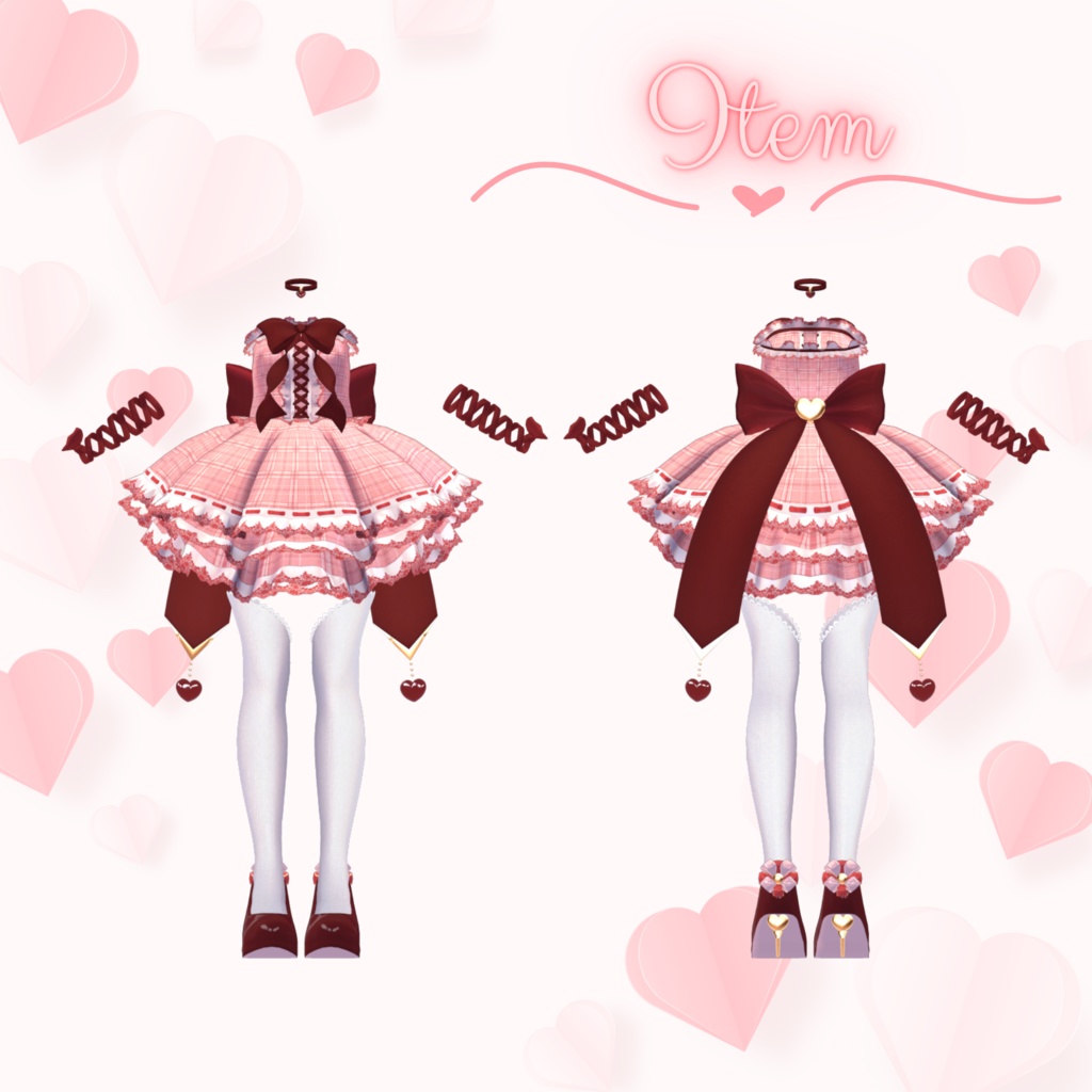 sweetheart's chocolate treat【6アバター対応】