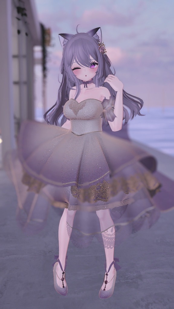 Enchanted Bridal Gown【複数アバター対応】