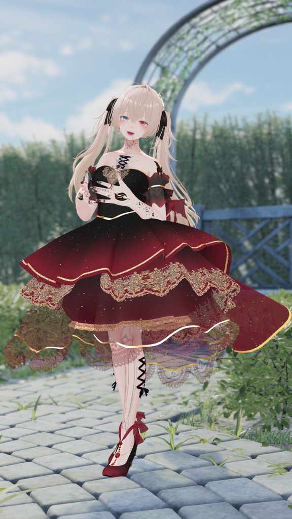 Enchanted Bridal Gown【複数アバター対応】