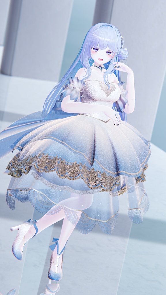 Enchanted Bridal Gown【複数アバター対応】