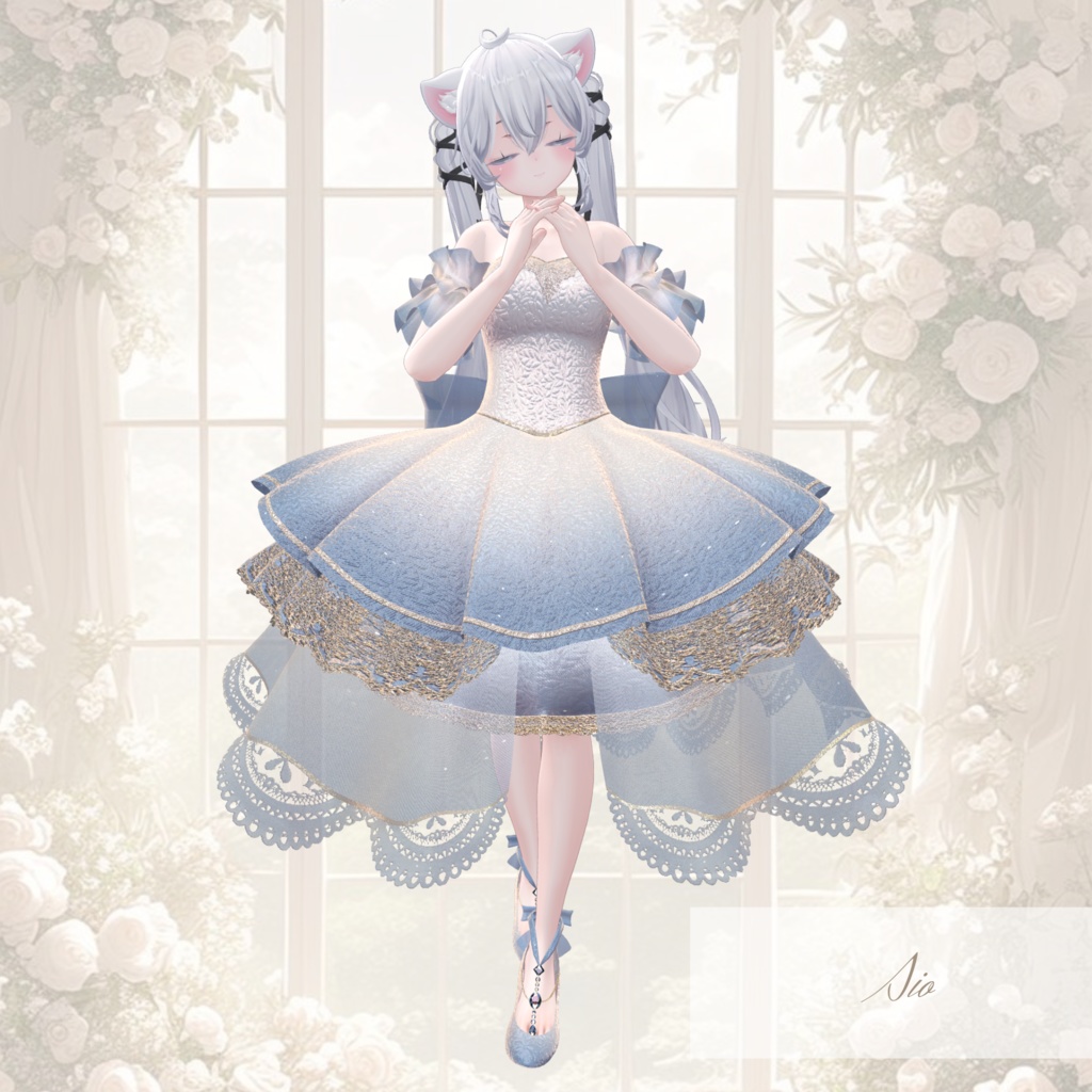 Enchanted Bridal Gown【複数アバター対応】
