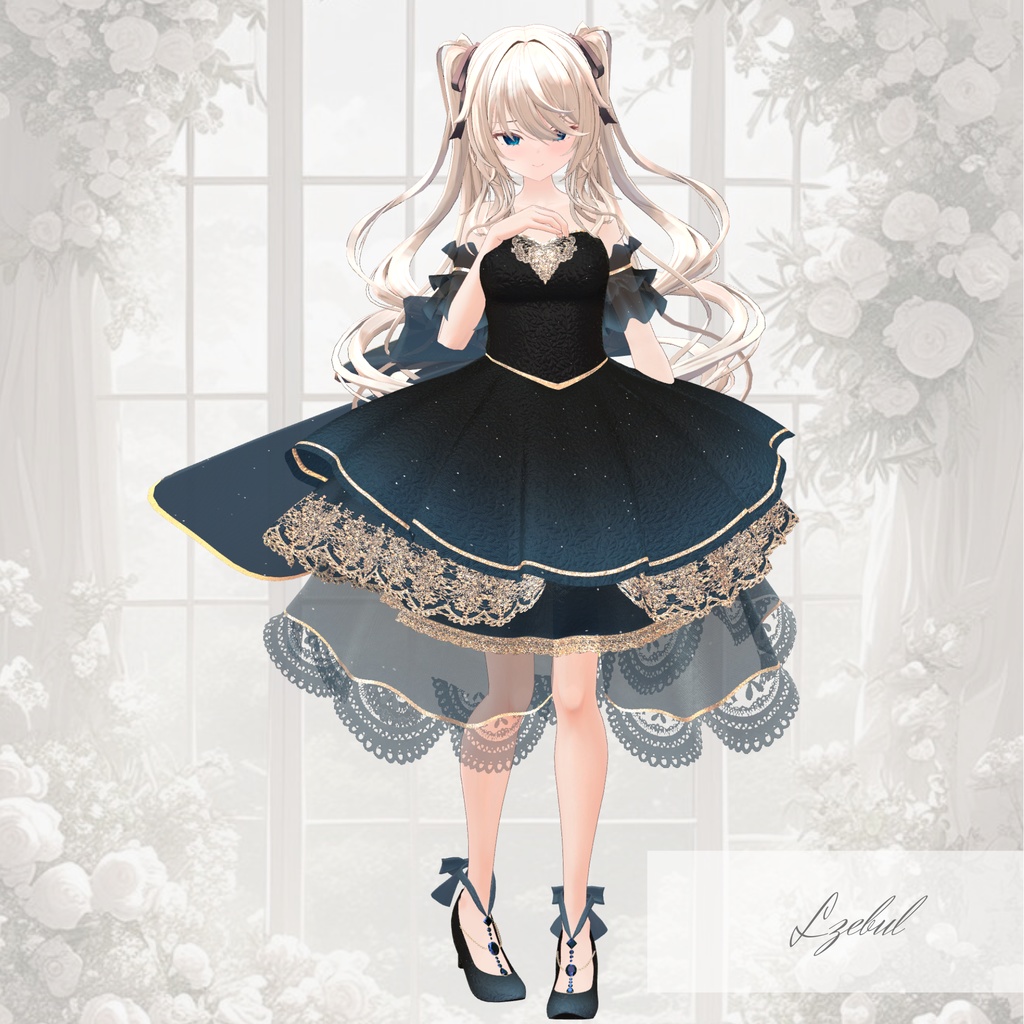 Enchanted Bridal Gown【複数アバター対応】