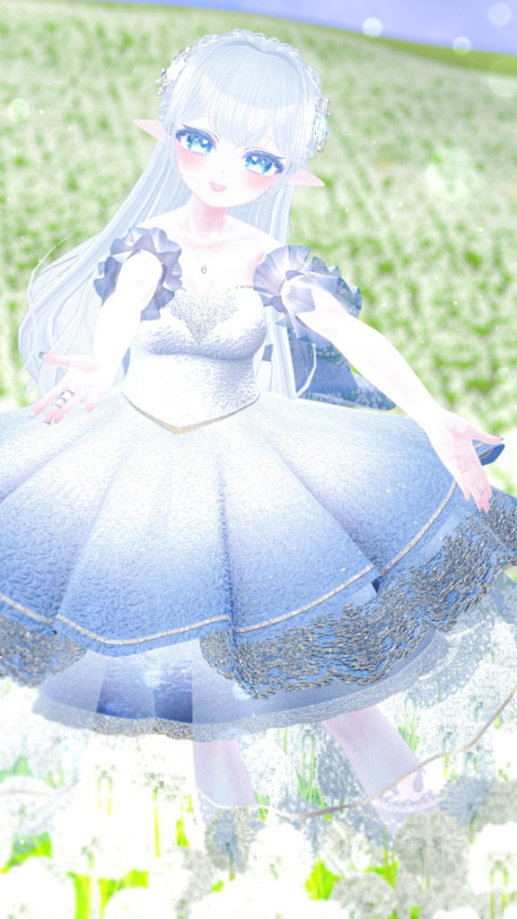 Enchanted Bridal Gown【複数アバター対応】