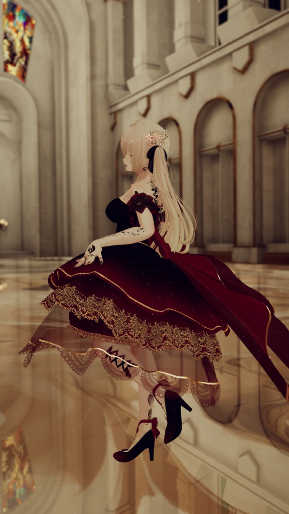 Enchanted Bridal Gown【複数アバター対応】