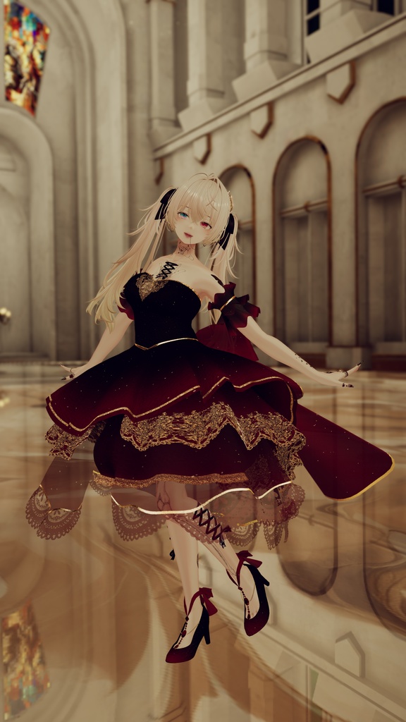 Enchanted Bridal Gown【複数アバター対応】