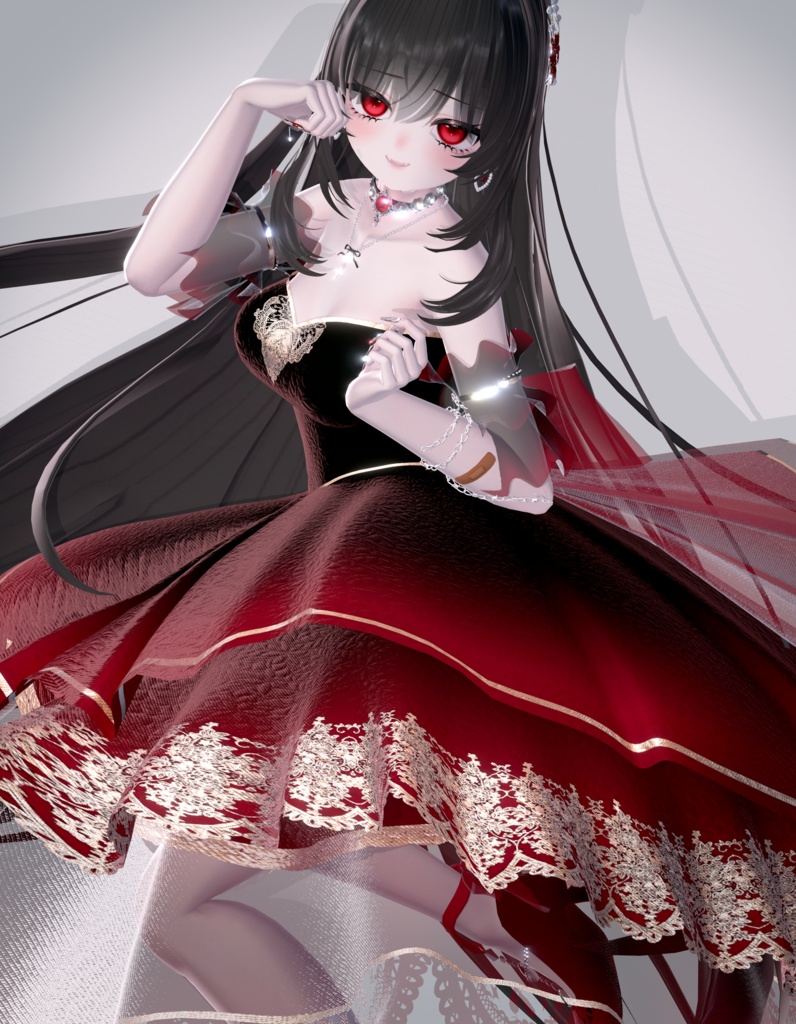 Enchanted Bridal Gown【複数アバター対応】