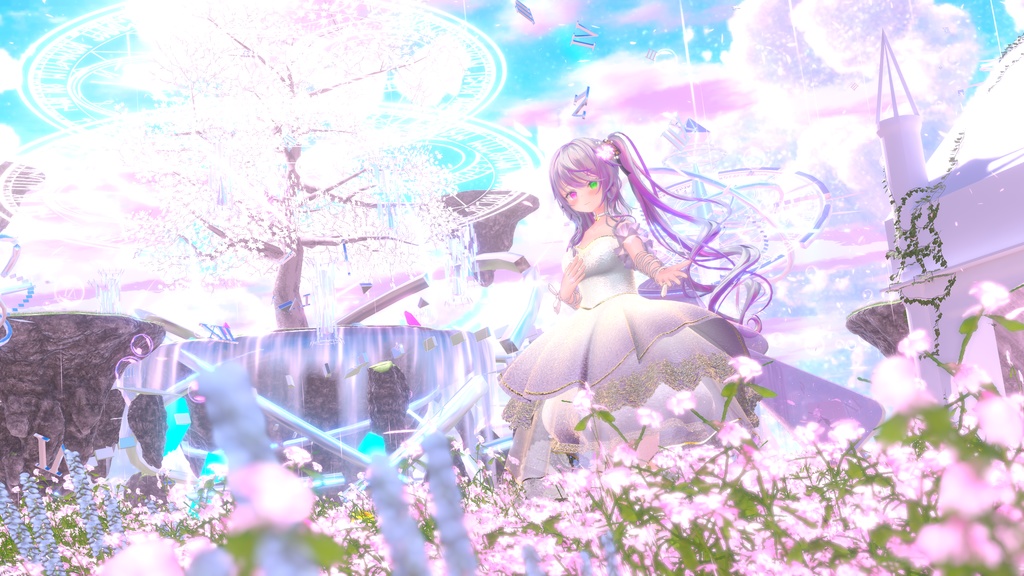 Enchanted Bridal Gown【複数アバター対応】