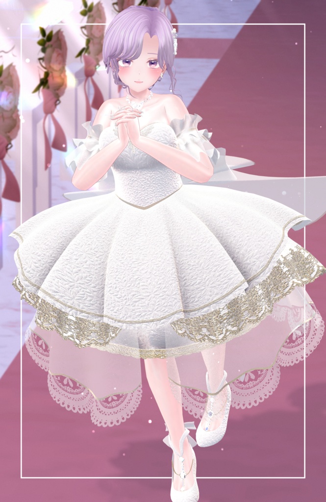 Enchanted Bridal Gown【複数アバター対応】