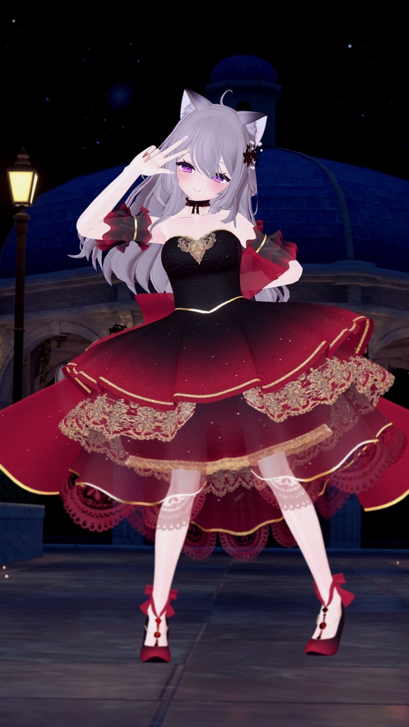 Enchanted Bridal Gown【複数アバター対応】