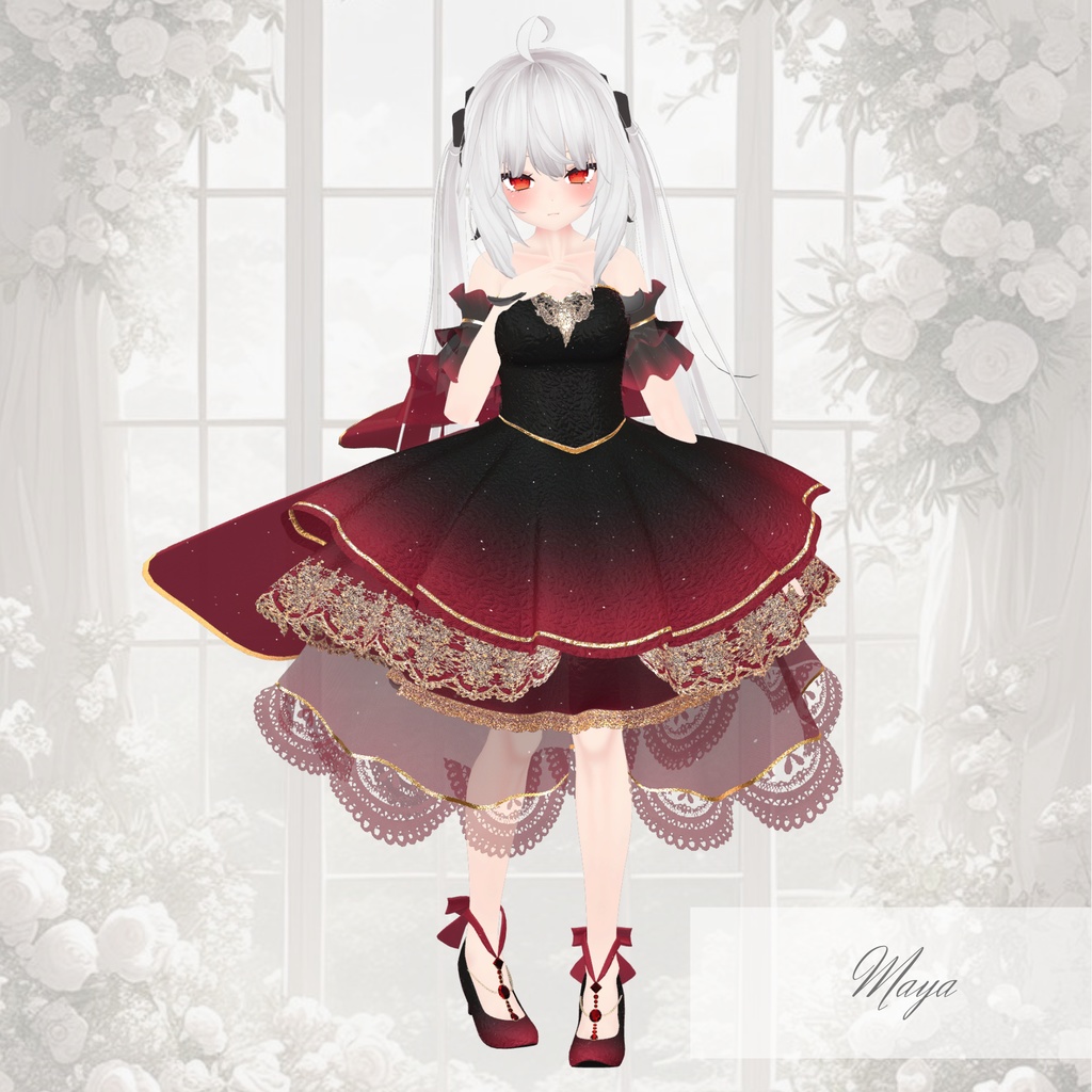 Enchanted Bridal Gown【複数アバター対応】