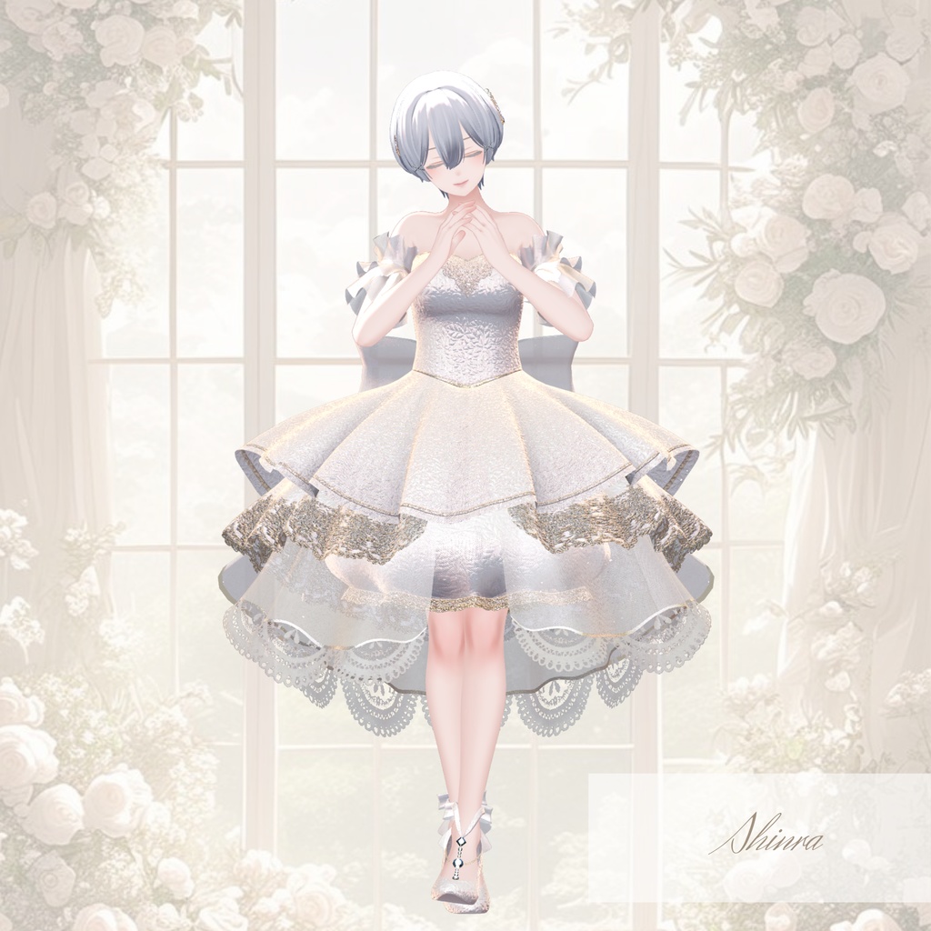 Enchanted Bridal Gown【複数アバター対応】