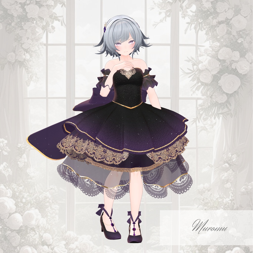 Enchanted Bridal Gown【複数アバター対応】