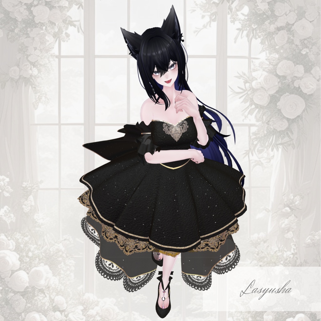 Enchanted Bridal Gown【複数アバター対応】