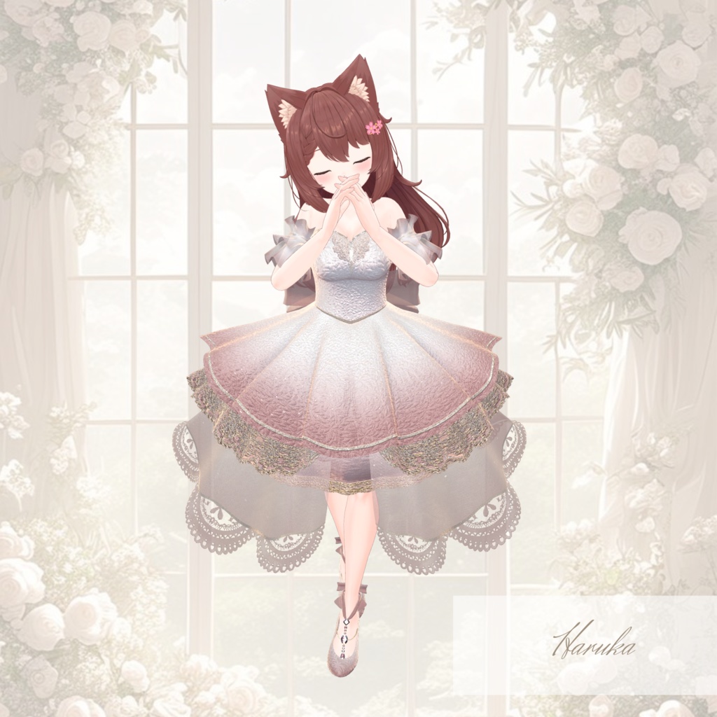 Enchanted Bridal Gown【複数アバター対応】