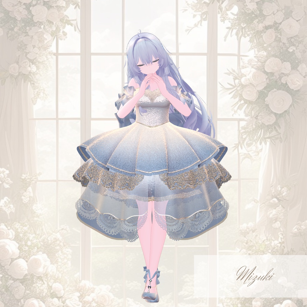 Enchanted Bridal Gown【複数アバター対応】