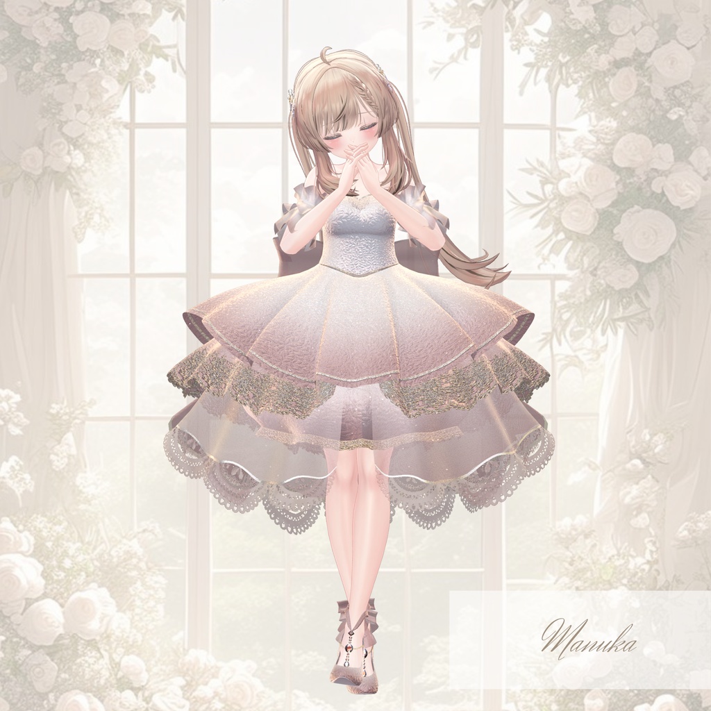 Enchanted Bridal Gown【複数アバター対応】