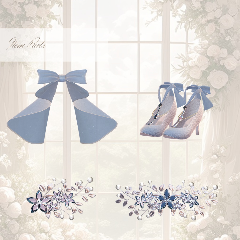 Enchanted Bridal Gown【複数アバター対応】