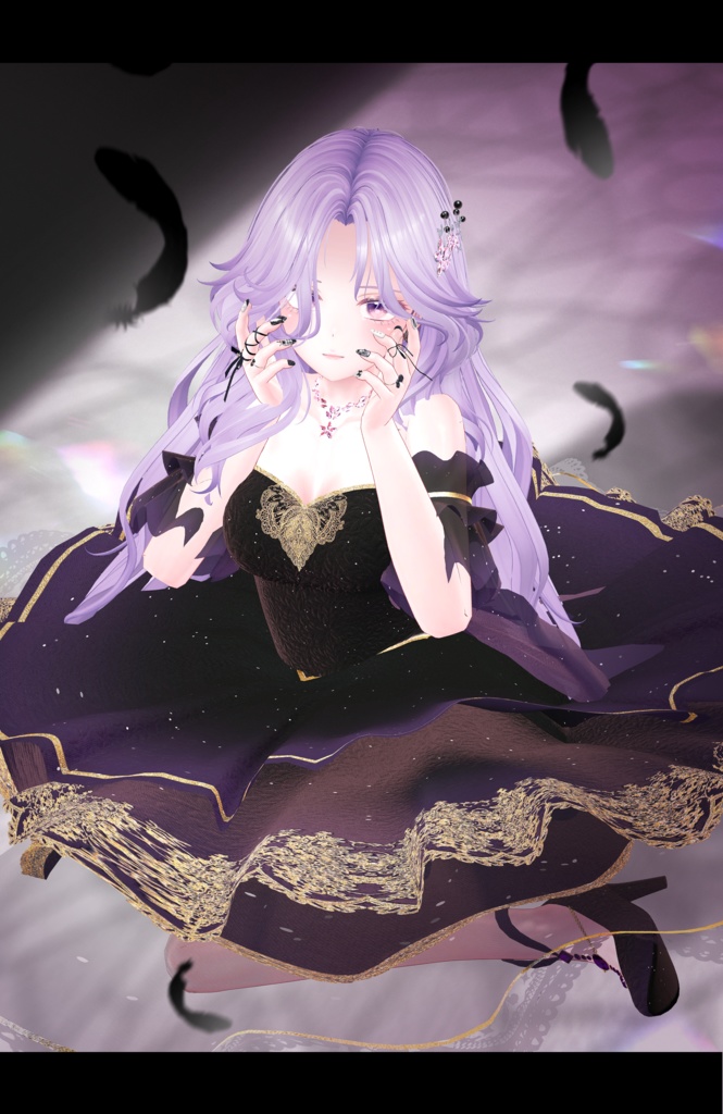 Enchanted Bridal Gown【複数アバター対応】