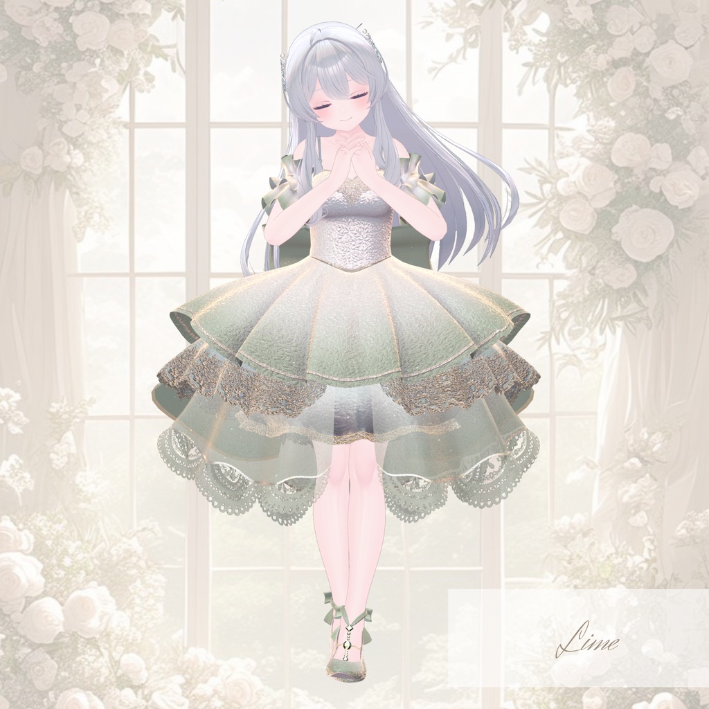 Enchanted Bridal Gown【複数アバター対応】
