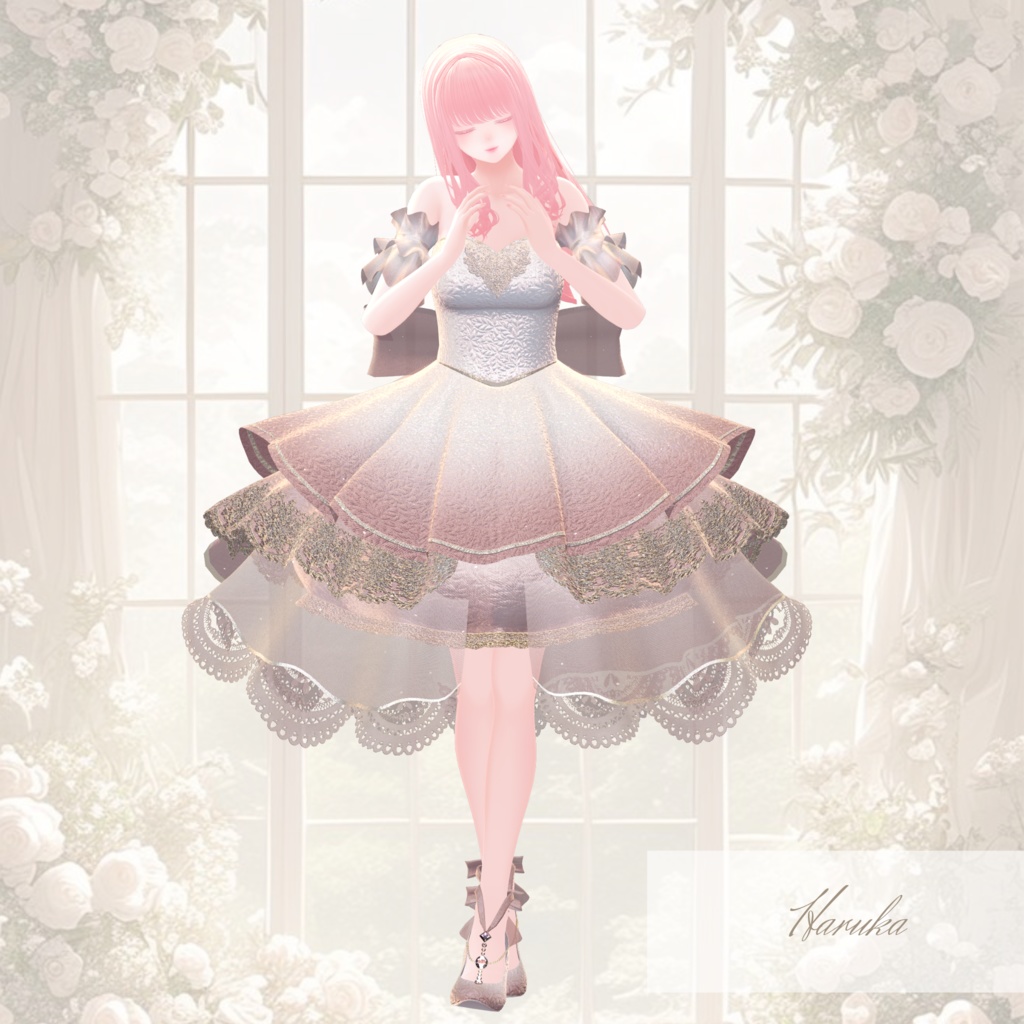 Enchanted Bridal Gown【複数アバター対応】