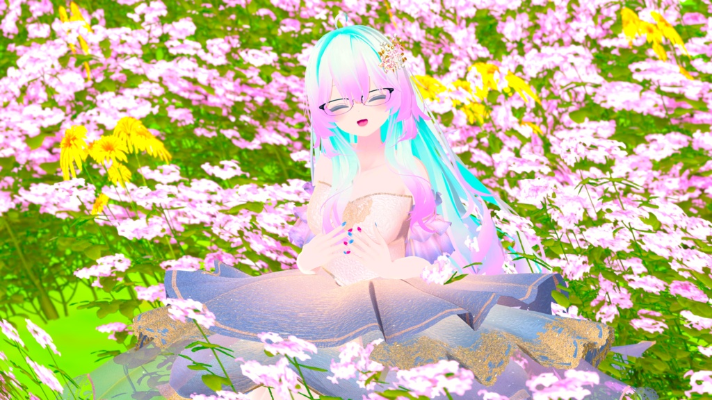 Enchanted Bridal Gown【複数アバター対応】