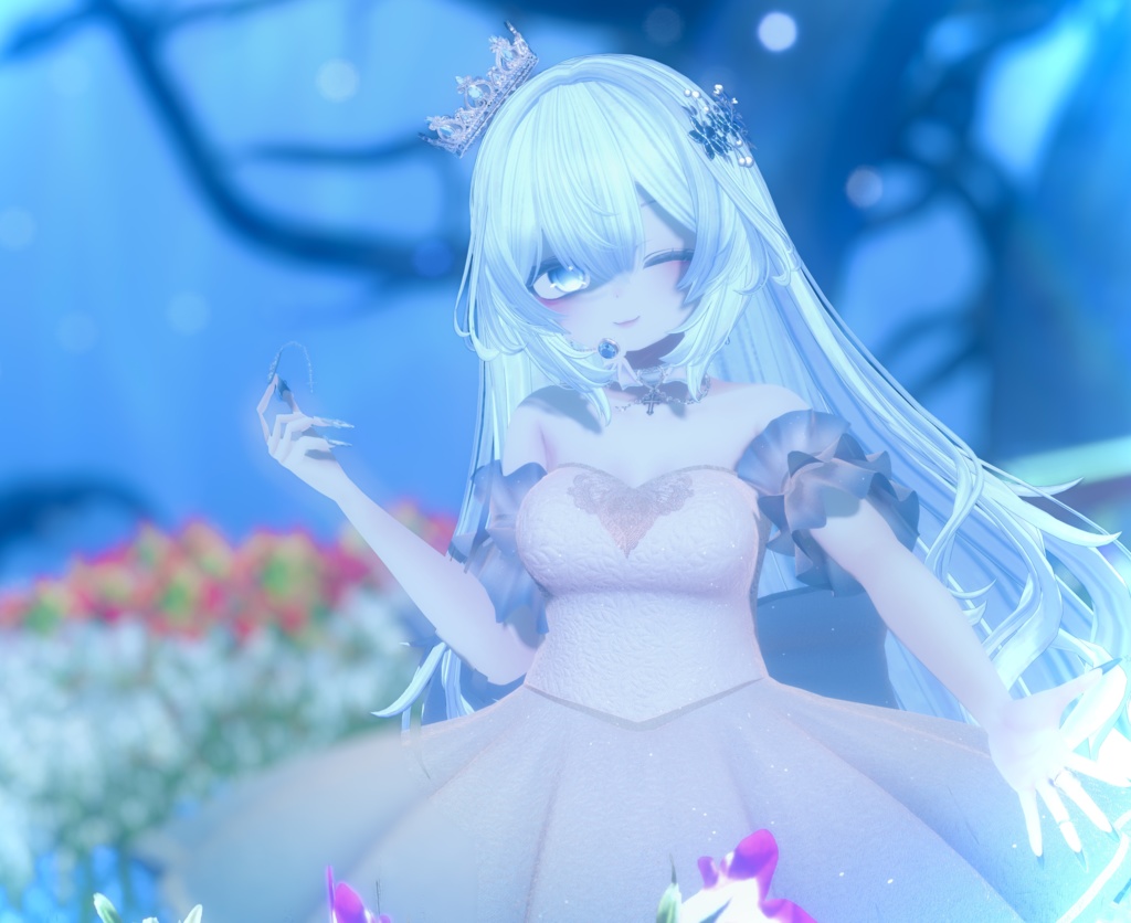 Enchanted Bridal Gown【複数アバター対応】