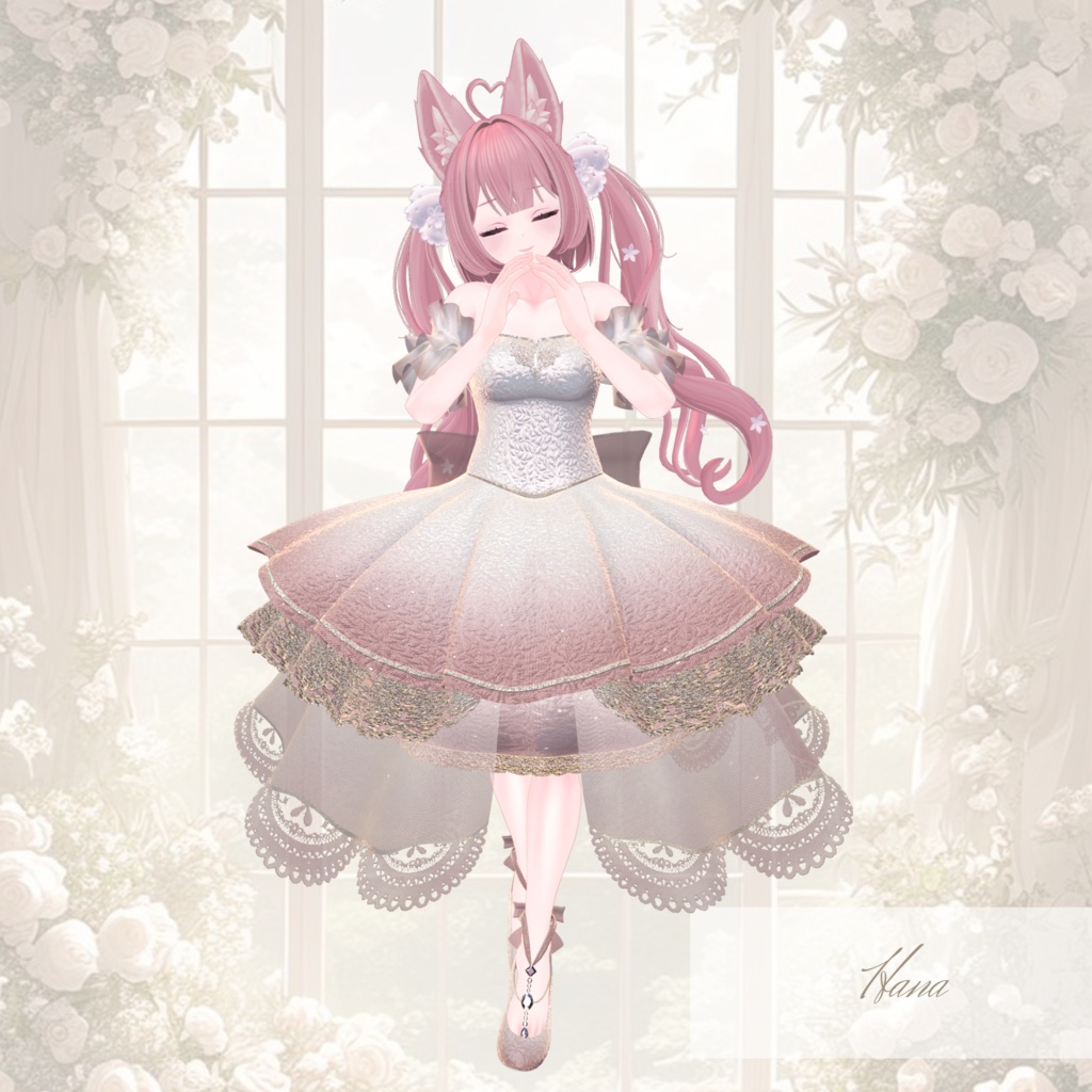 Enchanted Bridal Gown【複数アバター対応】