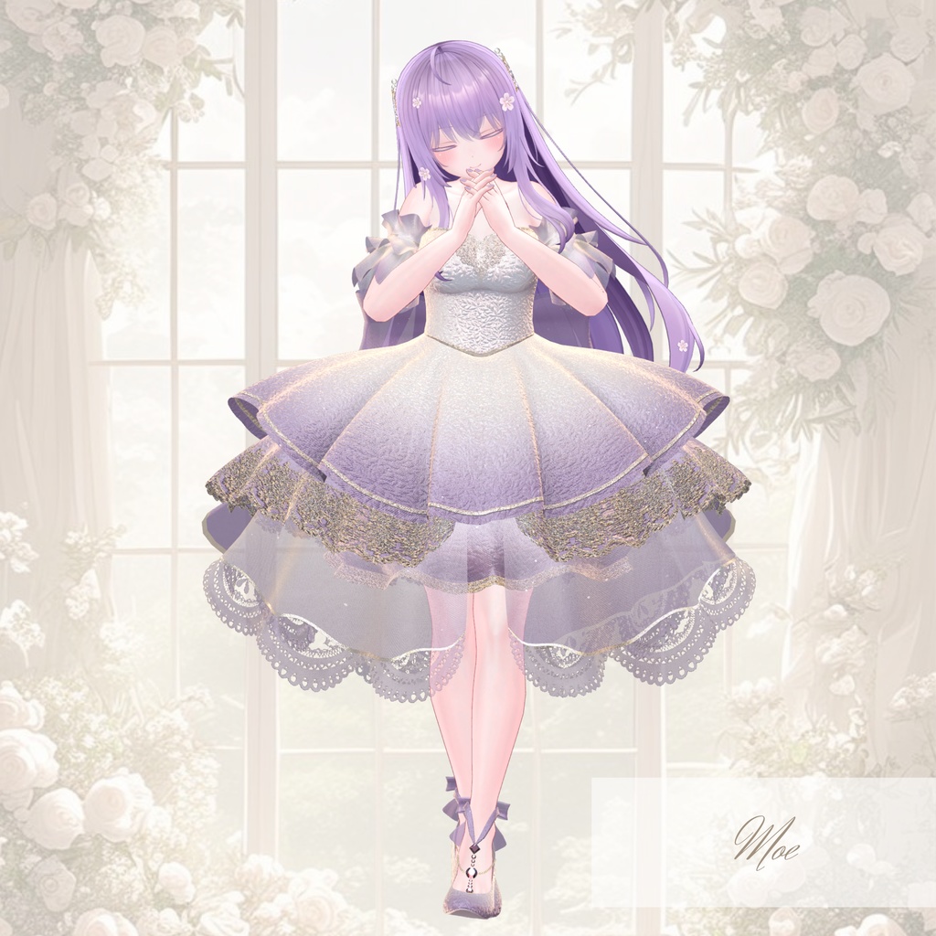 Enchanted Bridal Gown【複数アバター対応】