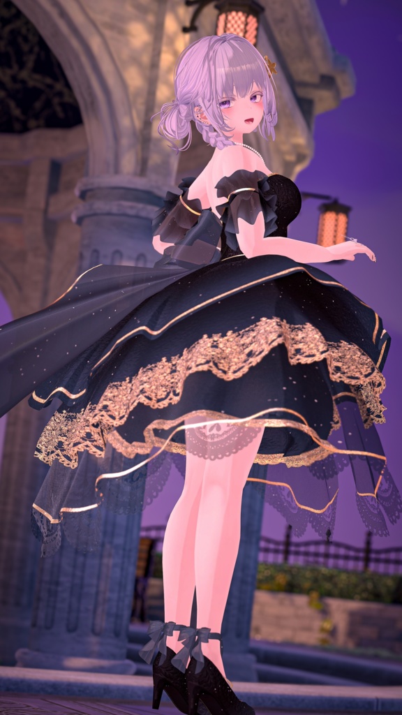 Enchanted Bridal Gown【複数アバター対応】