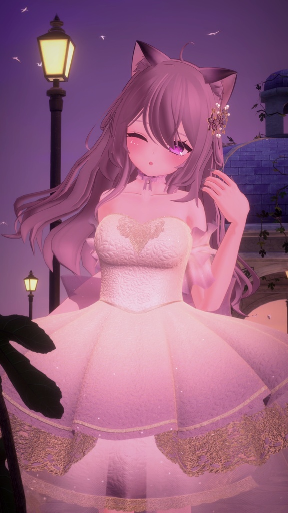 Enchanted Bridal Gown【複数アバター対応】