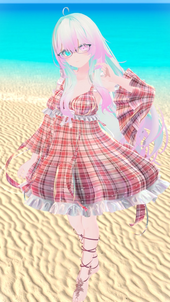 【複数アバター対応】Glowing Marine Jellies