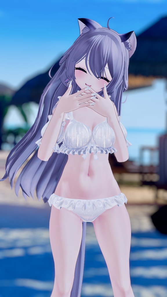 【複数アバター対応】Glowing Marine Jellies