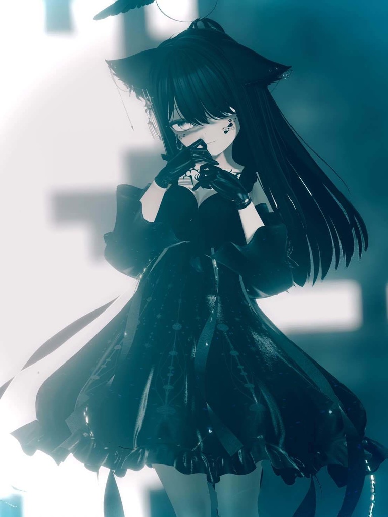 【複数アバター対応】Glowing Marine Jellies