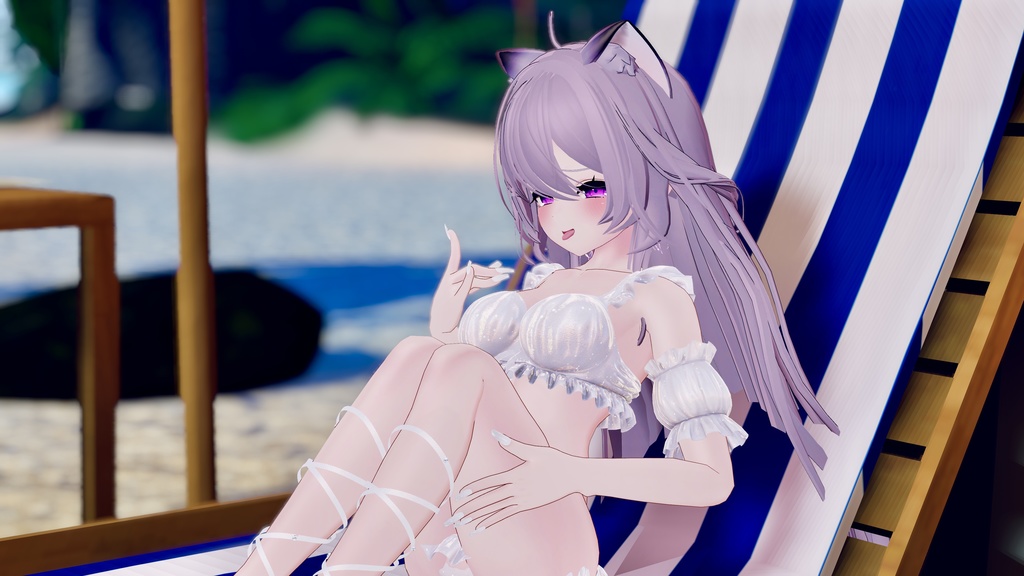 【複数アバター対応】Glowing Marine Jellies