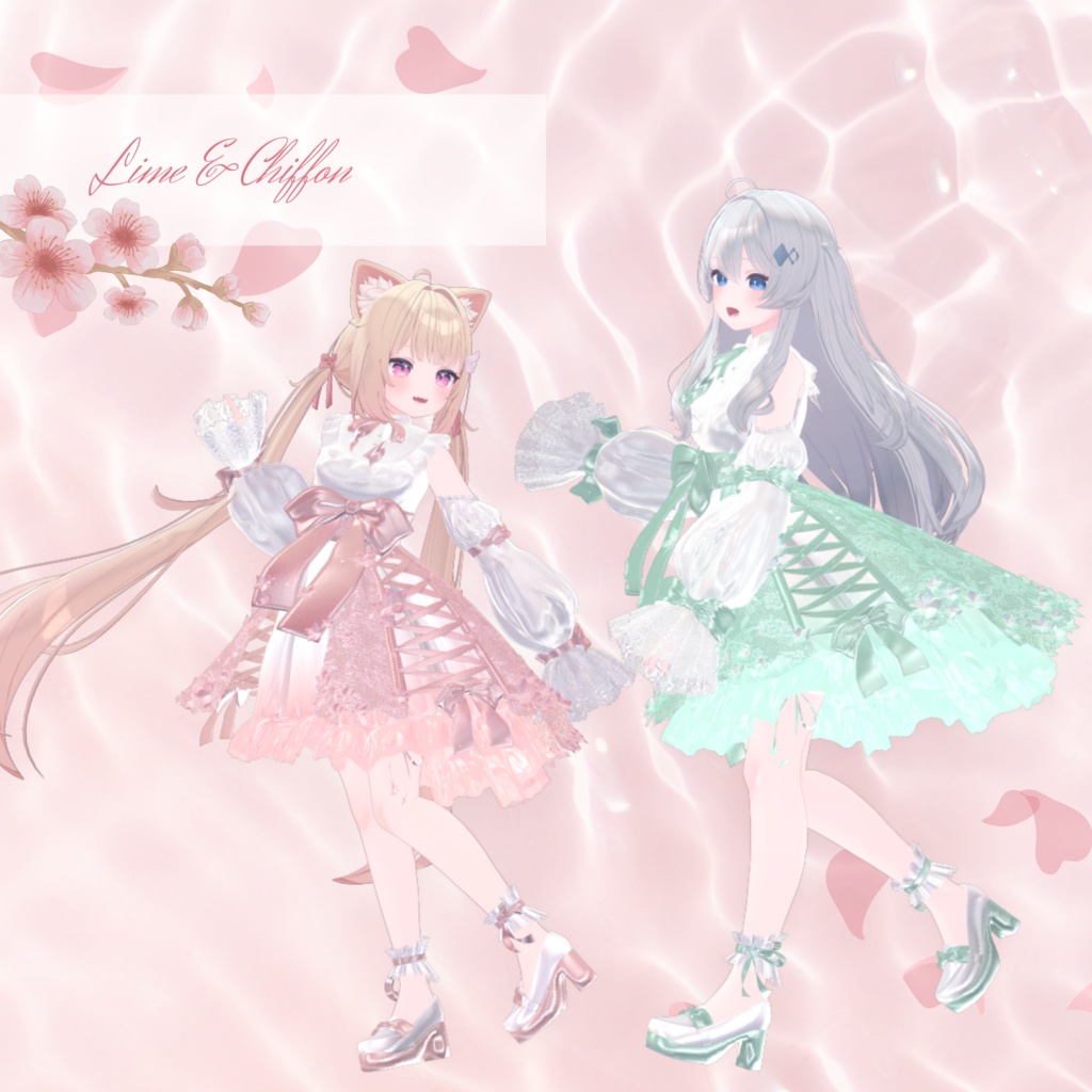 【複数アバター対応】Sakura Waltz 🌸a touch of flower🌸