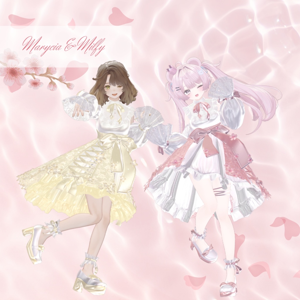 【複数アバター対応】Sakura Waltz 🌸a touch of flower🌸