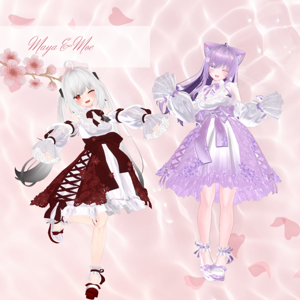 【複数アバター対応】Sakura Waltz 🌸a touch of flower🌸