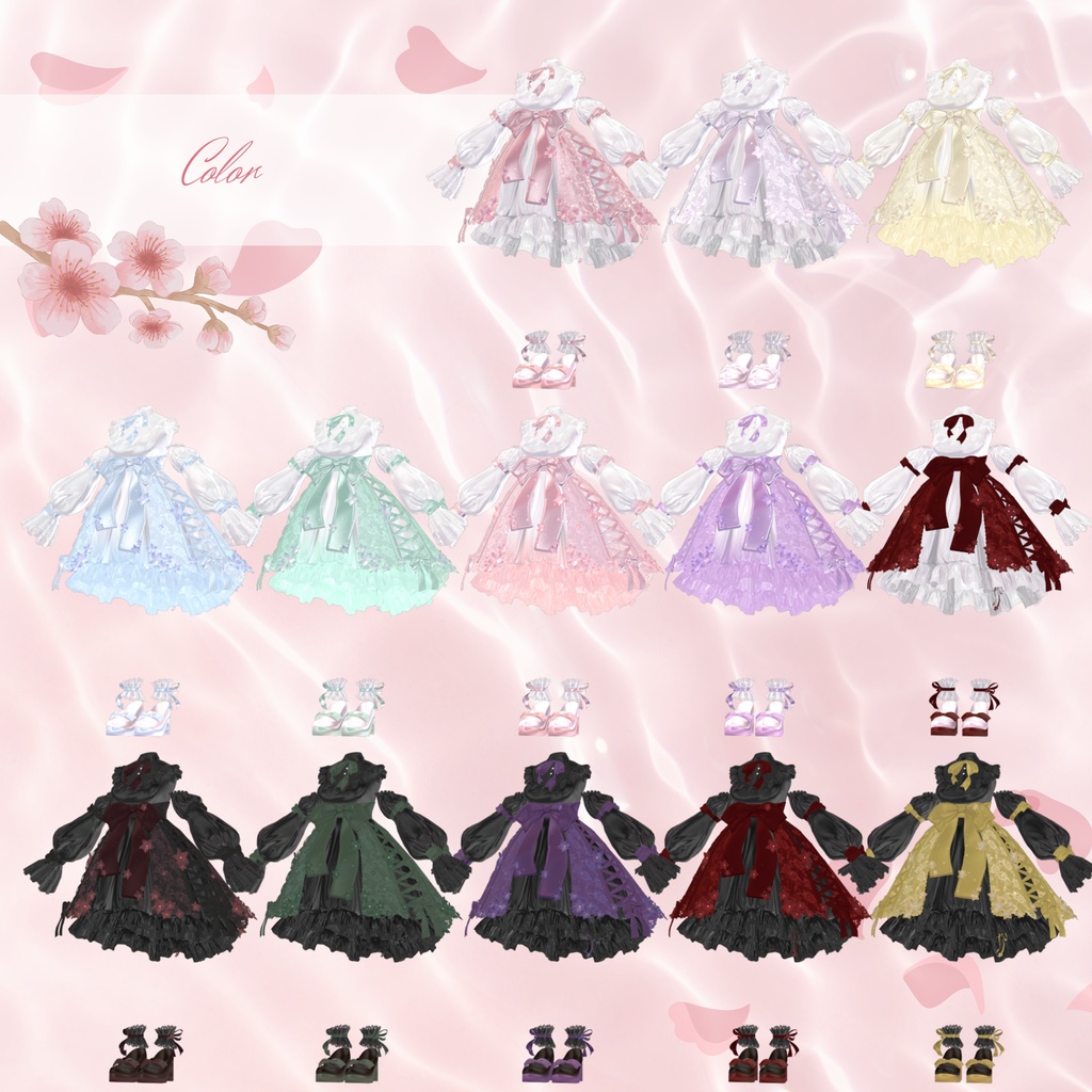 【複数アバター対応】Sakura Waltz 🌸a touch of flower🌸